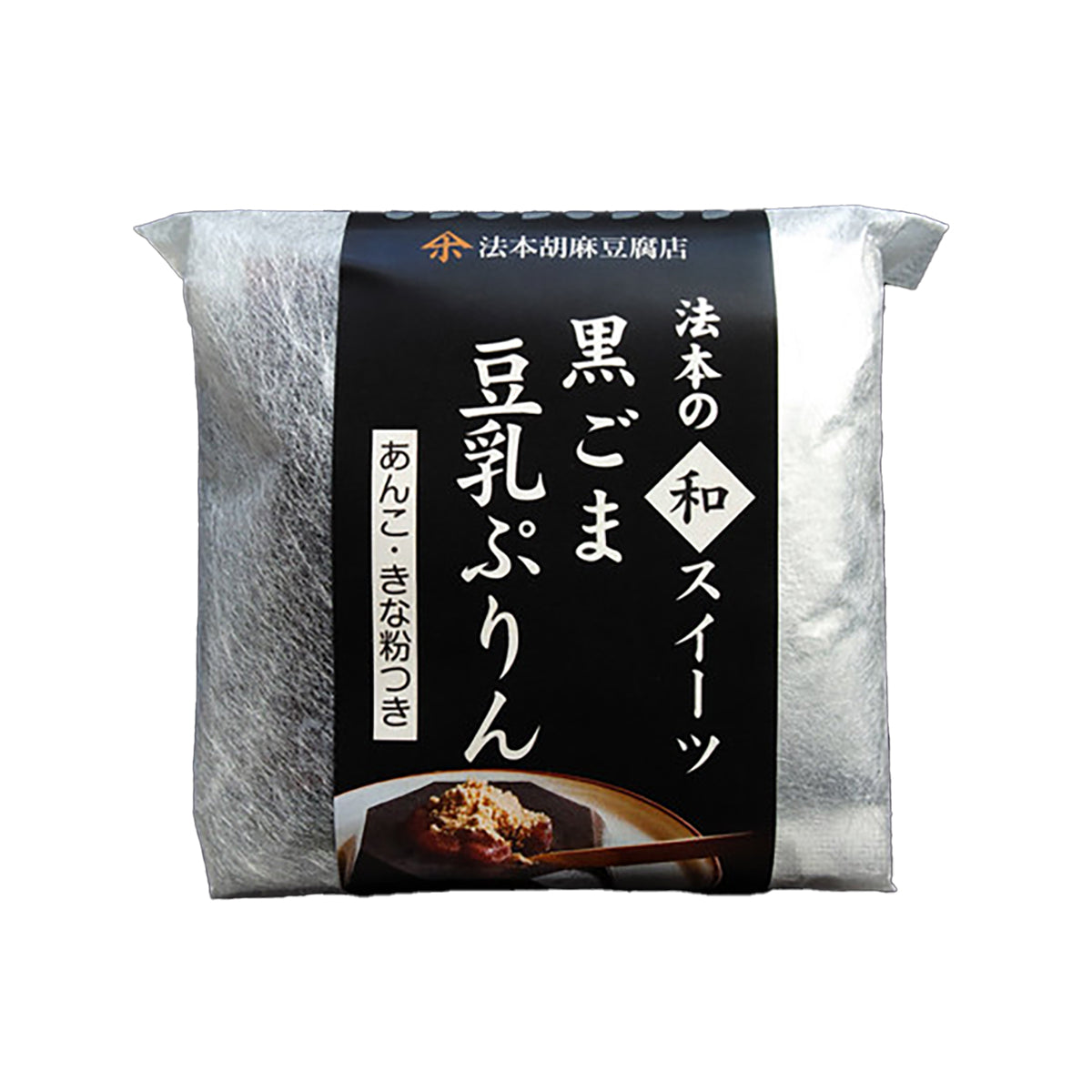 HOUMOTO Soymilk Black Sesame Pudding  (80g)