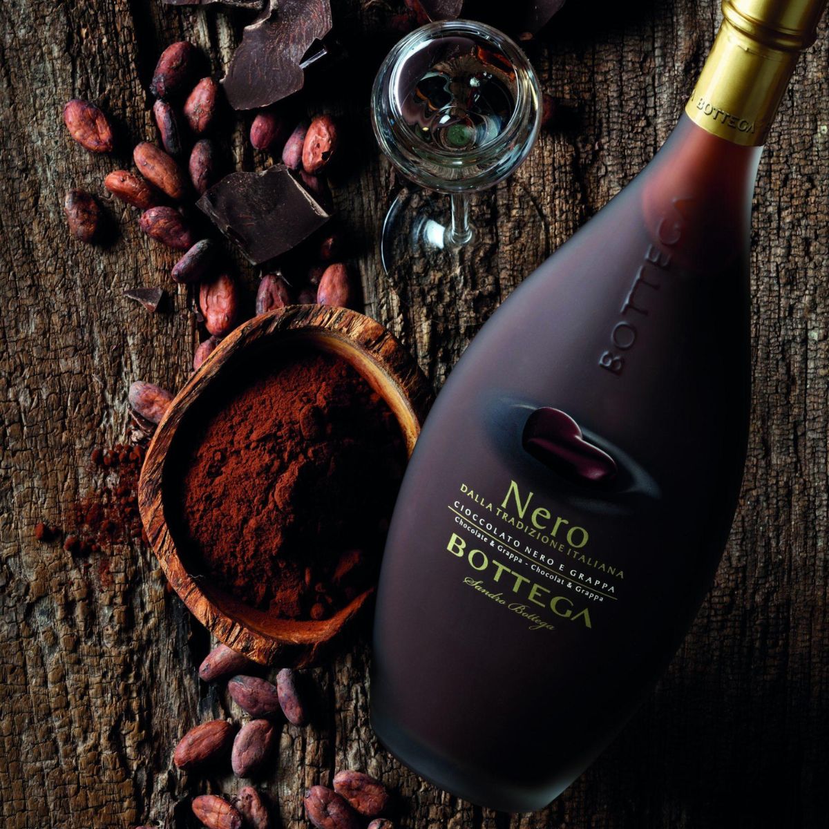 BOTTEGA Nero Dark Chocolate Liqueur  (500mL)