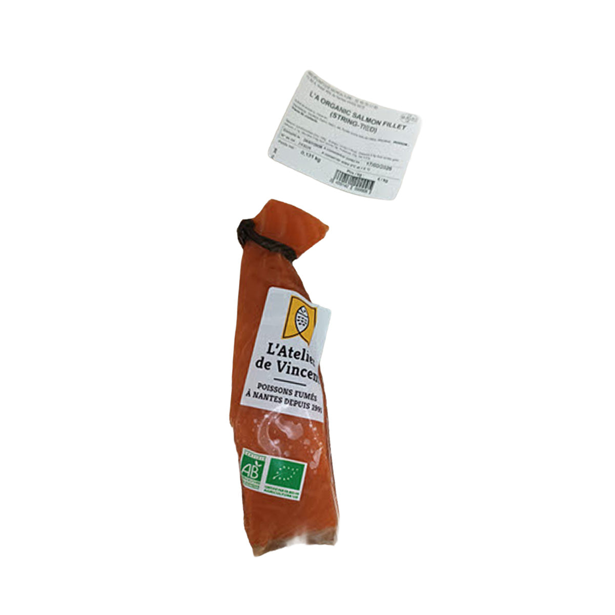 L'ATELIERDEVINCENT Organic Salmon Fillet (String-Tied)  (200g)
