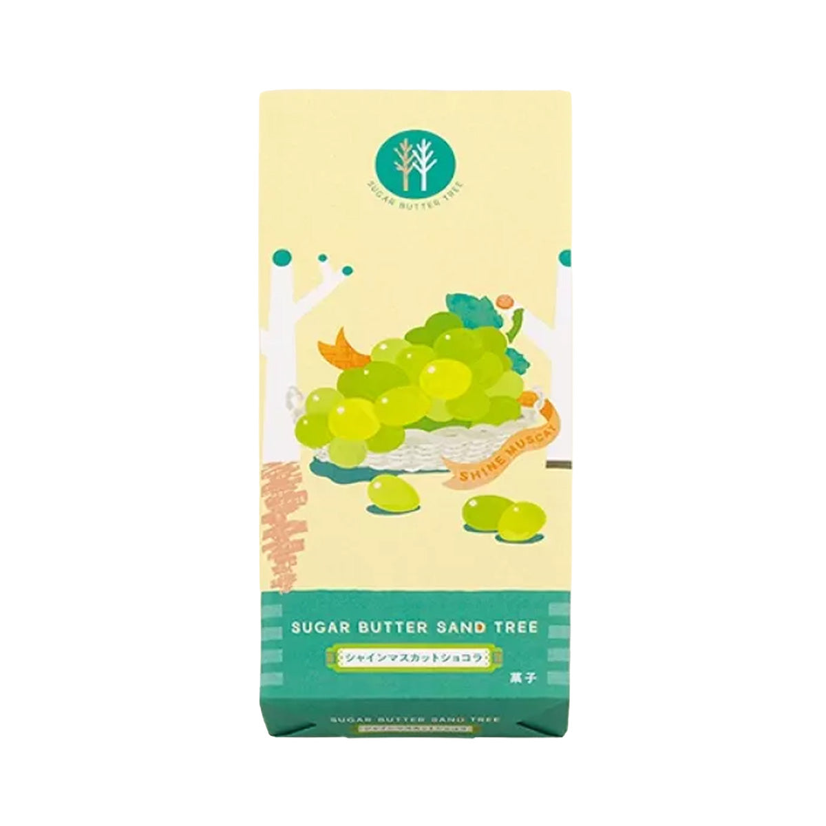 GRAPESTONE Sugar Butter Tree Cookie Sandwich Gift Box - Shine Muscat  (7pcs)
