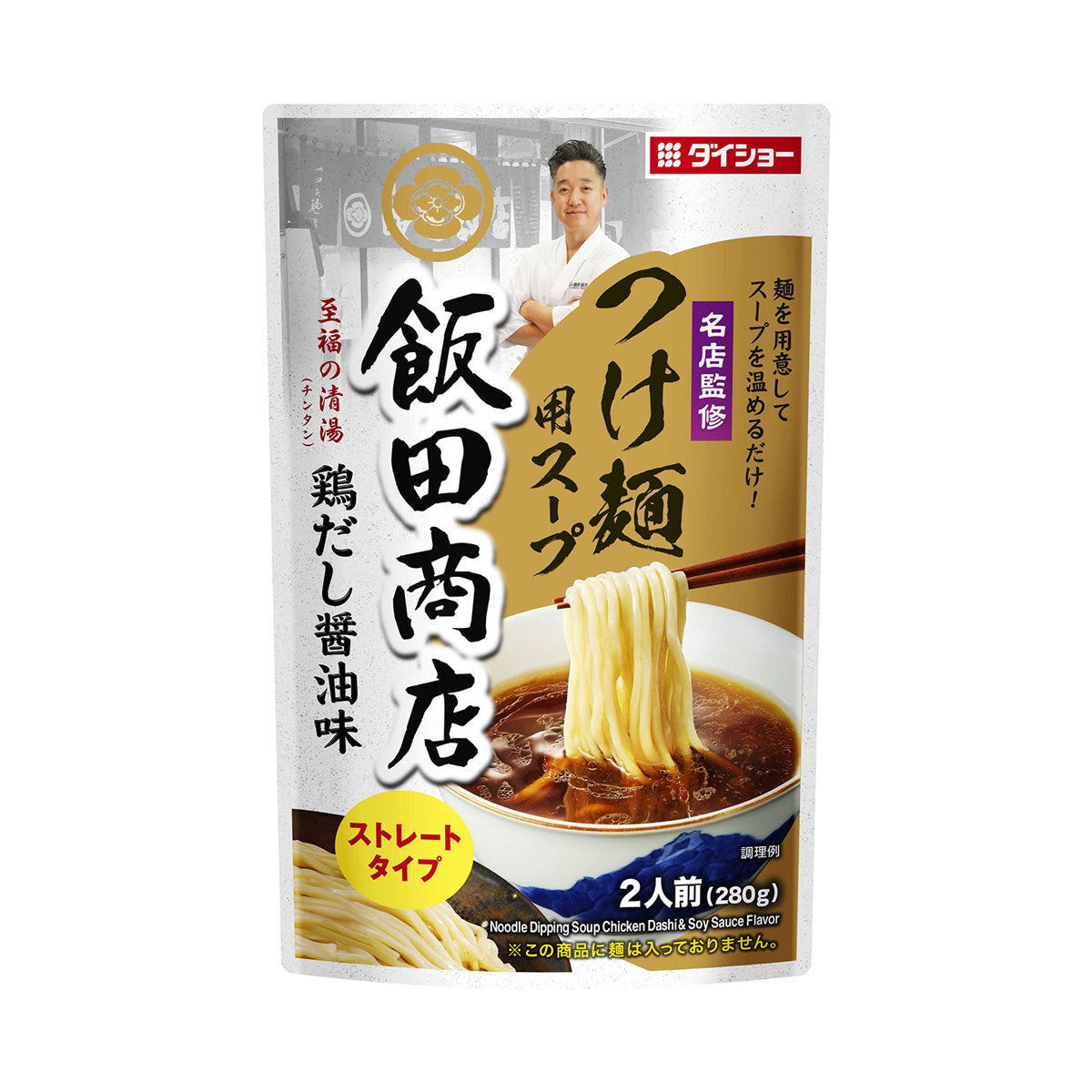 DAISHO Noodle Dipping Soup - Iida Shoten Chicken Stock Soy Sauce Flavor  (280g)