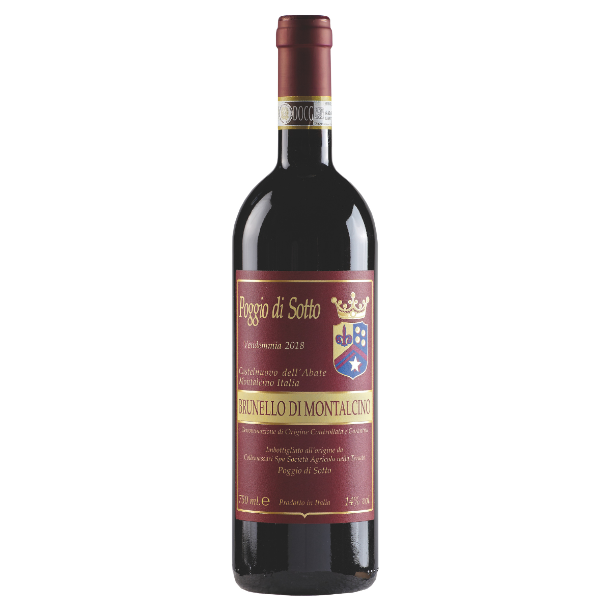 POGGIO DI SOTTO Brunello di Montalcino 2018 (750mL)