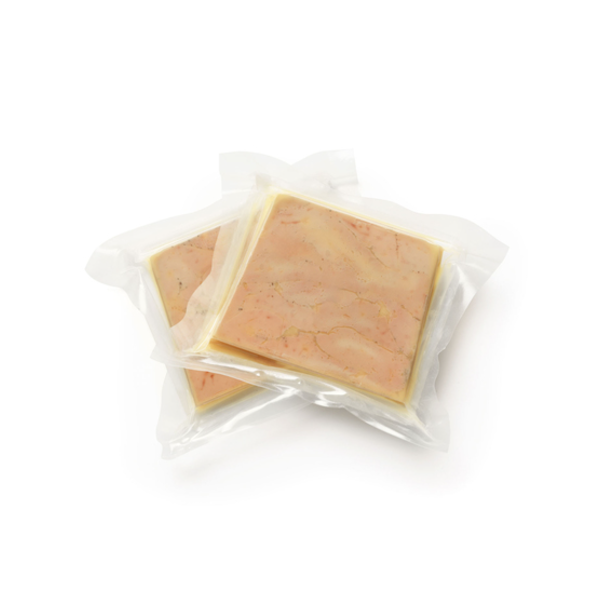 LES DELICES DE SAINT ORENS Pre-sliced Whole Duck Foie Gras Semi-cooked Slice  (60g)
