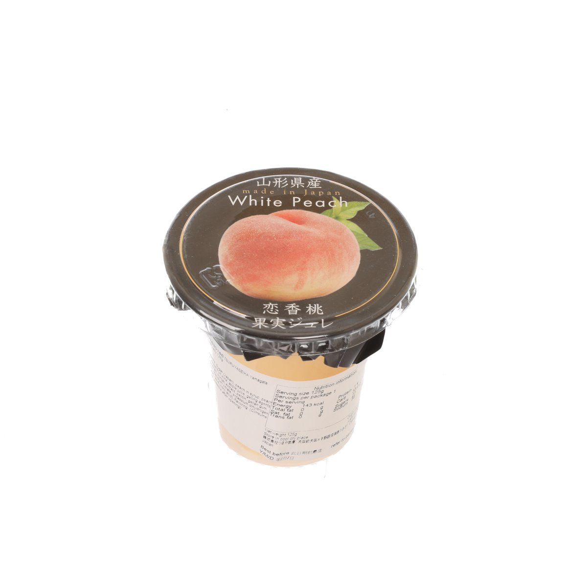 TSURUYASEIKA 山形白桃啫喱  (125g)