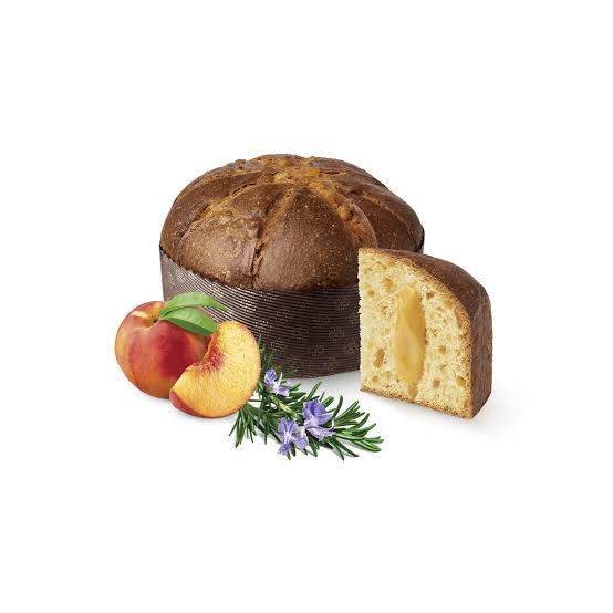 LOISON PeachmaryR Panettone with Peach and Rosemary  (600g)