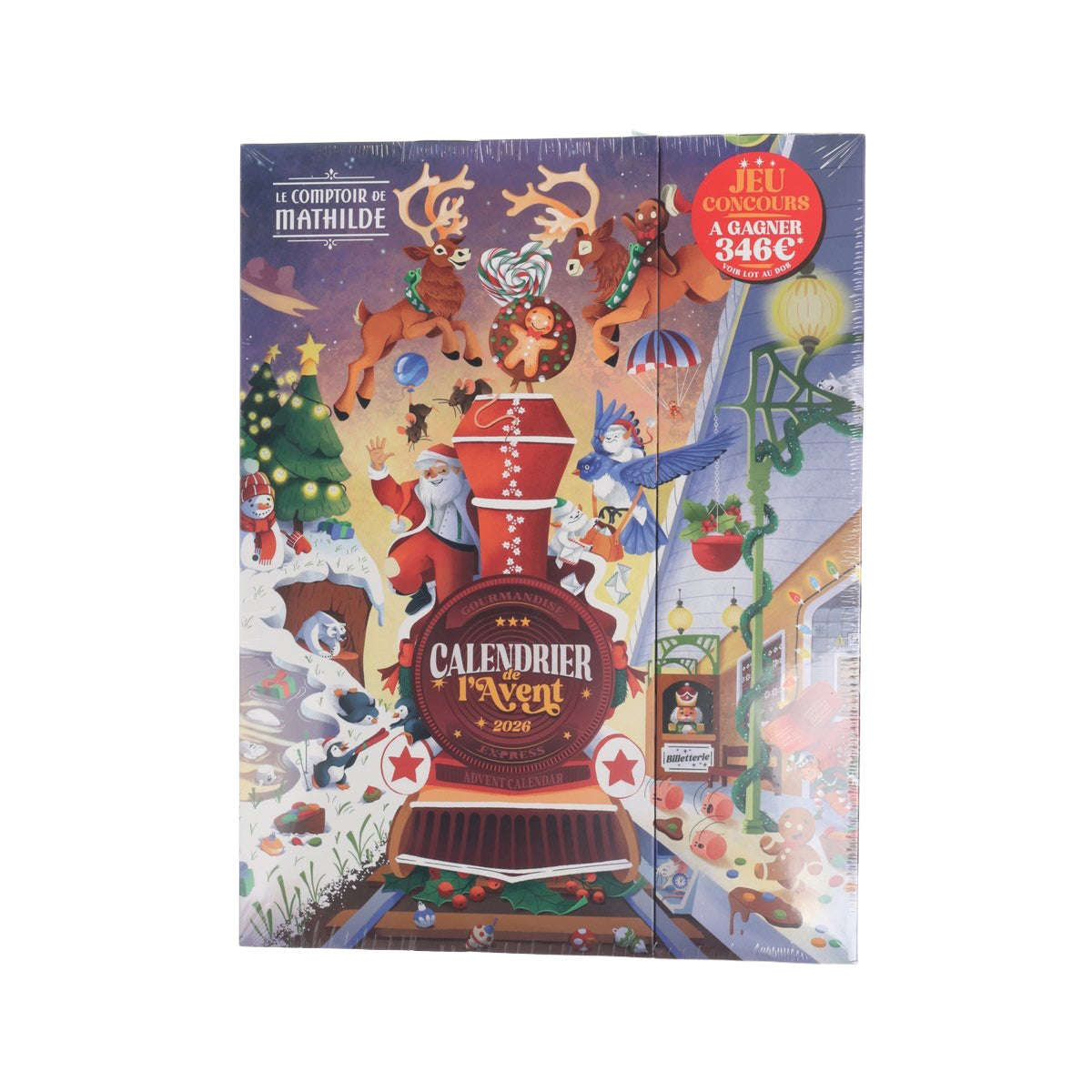 LECOMPTOIRDEMATHILDE Sweet Treats Advent Calendar (353g)