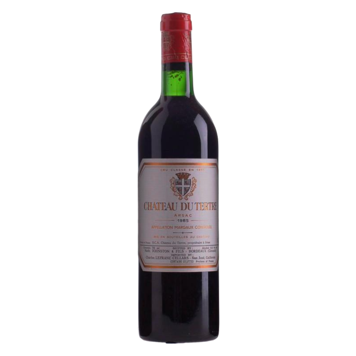 CH DU TERTRE Margaux 1985 (750mL)