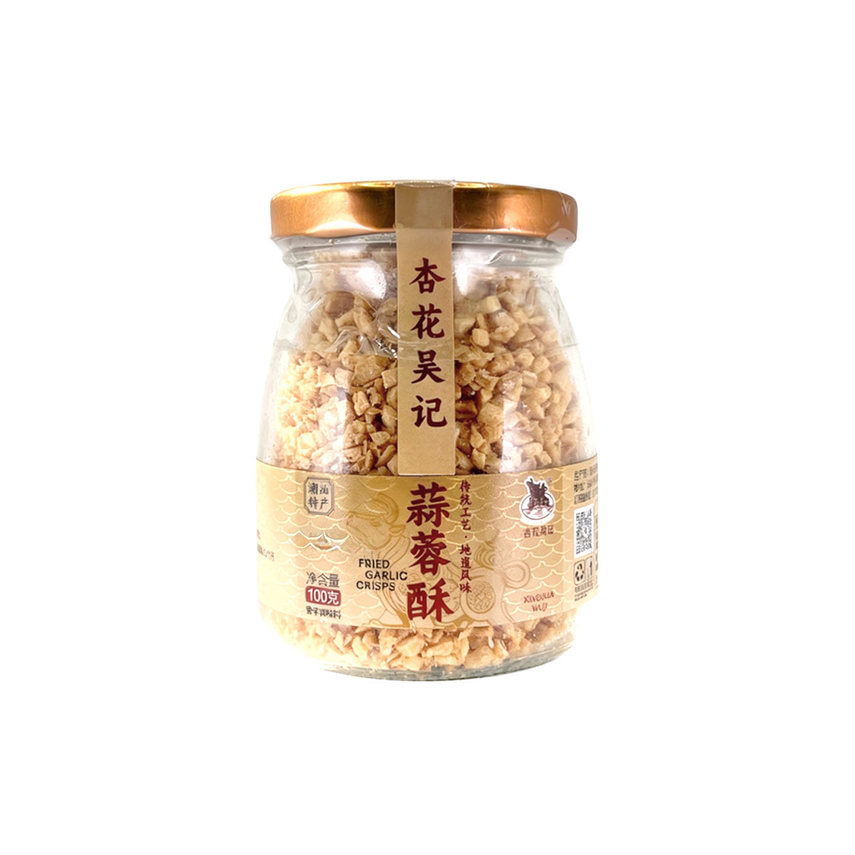 XINGHUAWUJI Fried Garlic Crisps  (100g)