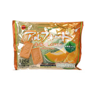 BOURBON Alfort Hokkaido Melon Chocolate Biscuit  (126g)