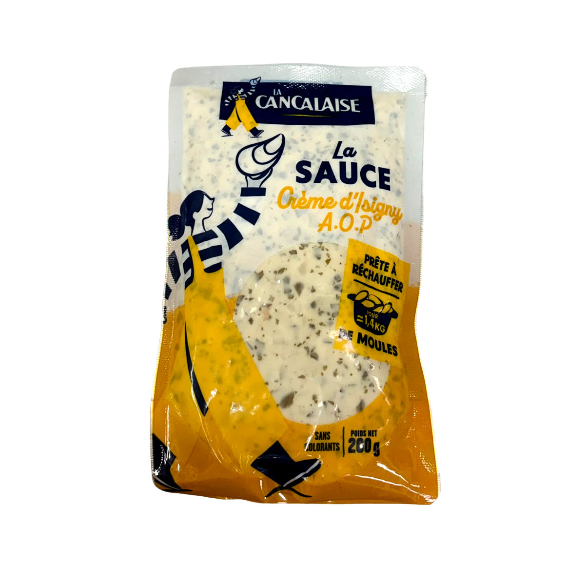 LA CANCALAISE Isigny Sour Cream & Onion Sauce  (200g)