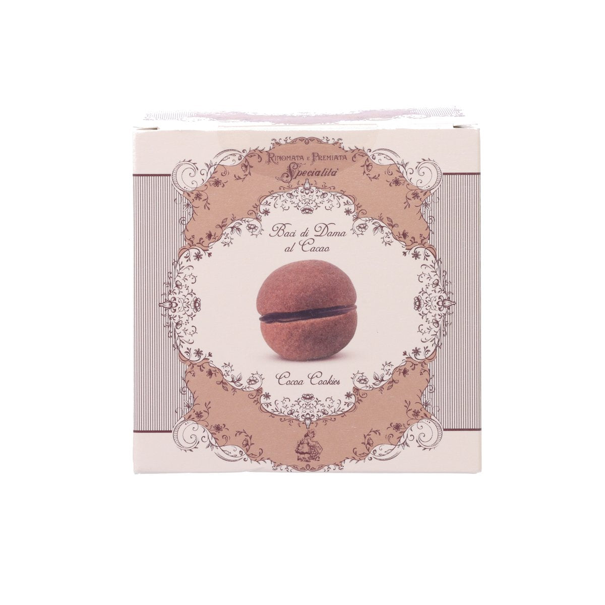 VIRGINIA Baci di Dama - Cocoa Cookies  (125g)