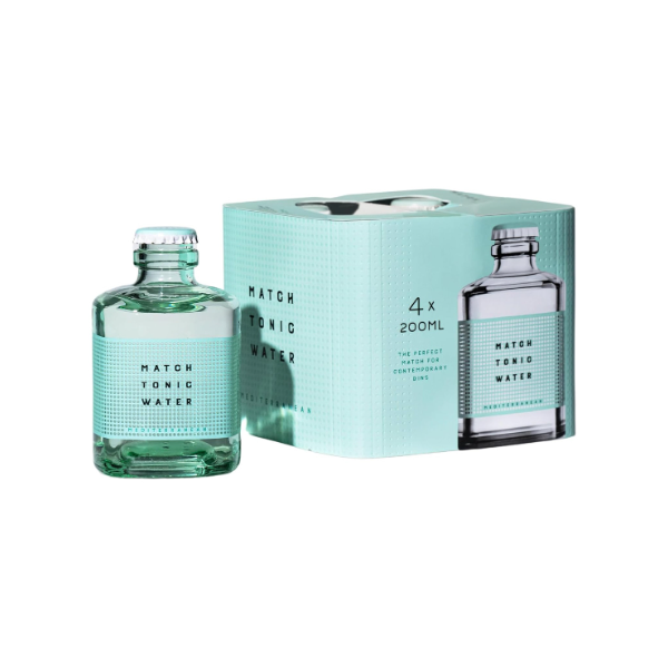 MATCH 地中海式湯力水 [玻璃樽裝]  (4 x 200mL)