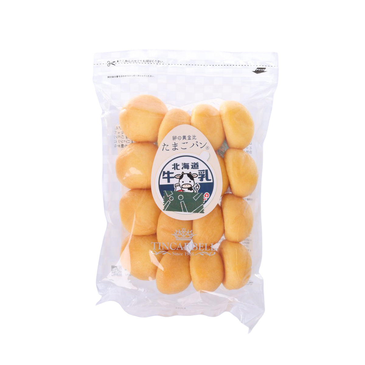 TINCARBELL Egg Bread - Hokkaido Milk  (16pcs)