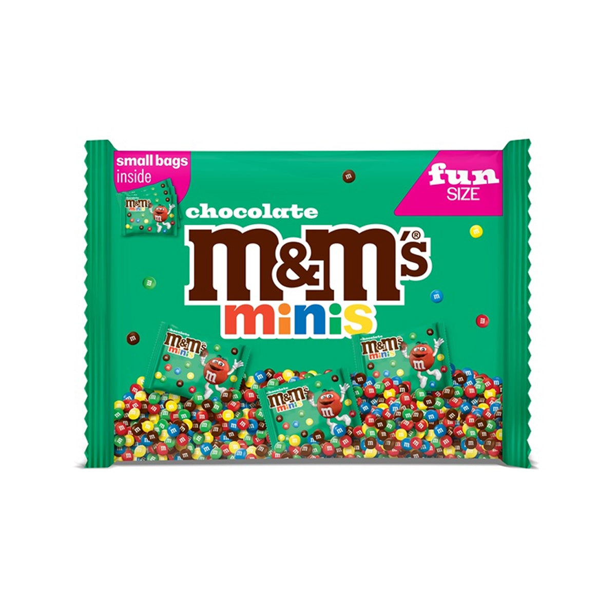 M&M'S Minis Chocolate Funsize Bags  (220g)