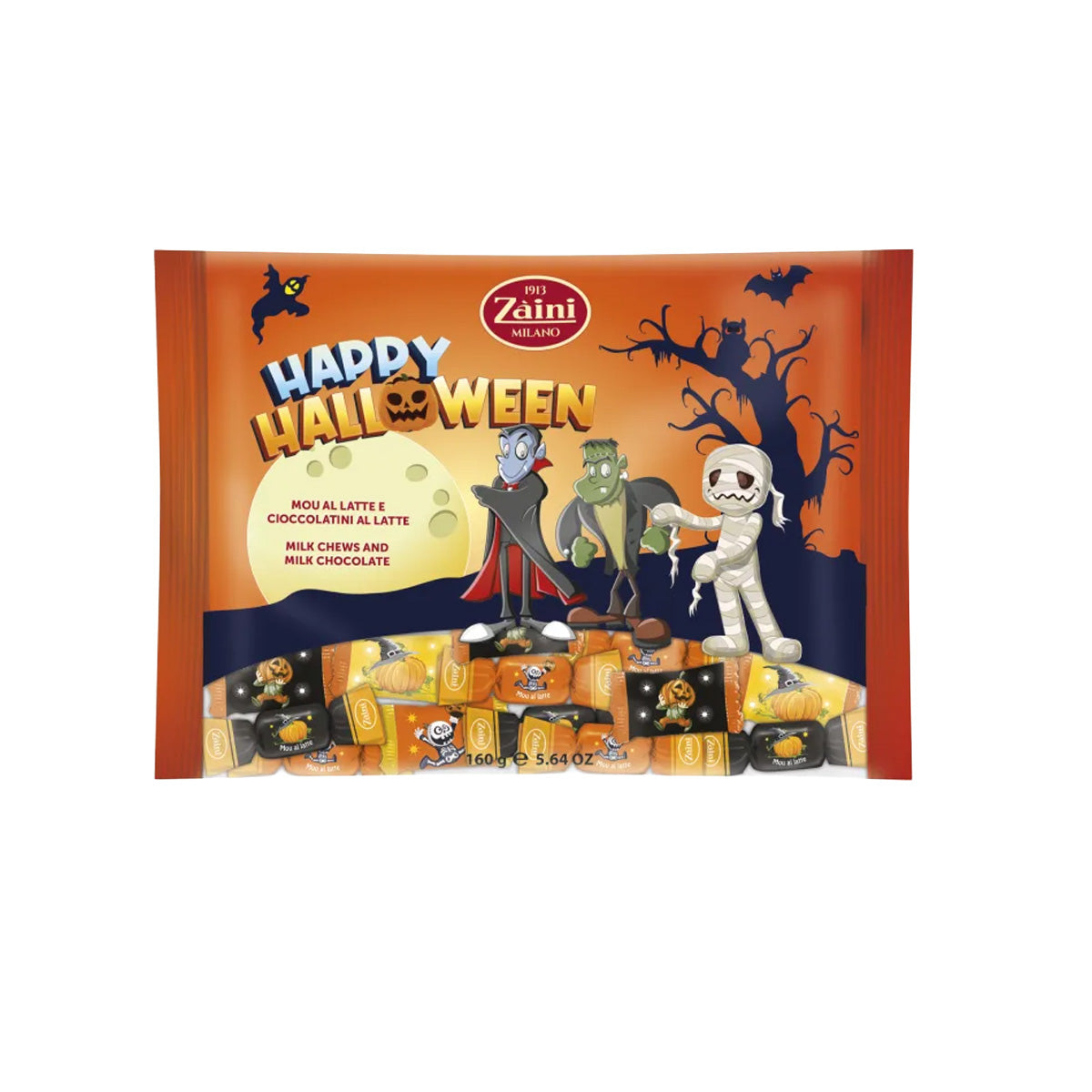 ZAINI Happy Halloween Milk Chews & Milk Chocolates  (160g)