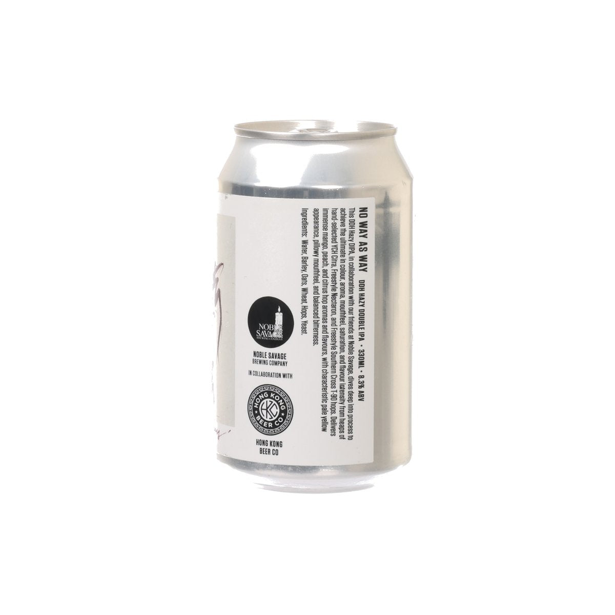 HONG KONG BEER CO No Way As Way - DDH Hazy Double IPA (Alc. 8.3%) [Can]  (330mL)
