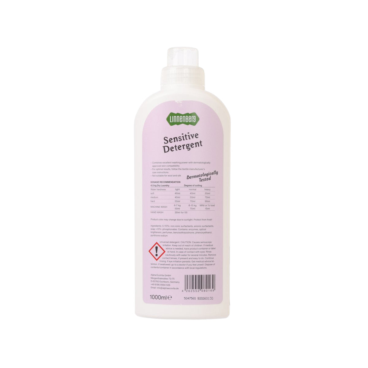LINNENBERG Sensitive Detergent  (1000mL)