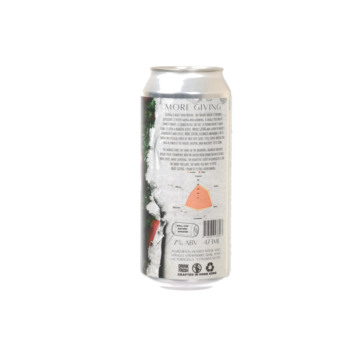 YARDLEY BROTHERS More Giving - Gruit Fruited Sour (Alc. 7%) [Can]  (473mL)