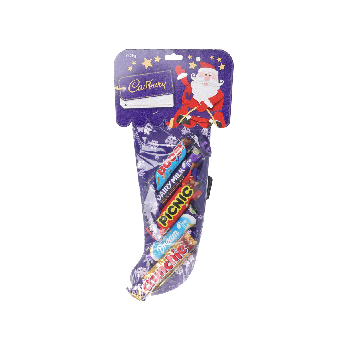 CADBURY Christmas Stocking with Assorted Treats  (234g)
