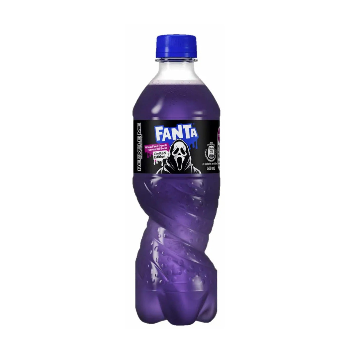 FANTA Ghost Face Punch Flavored Soda - HK [PET]  (500mL)