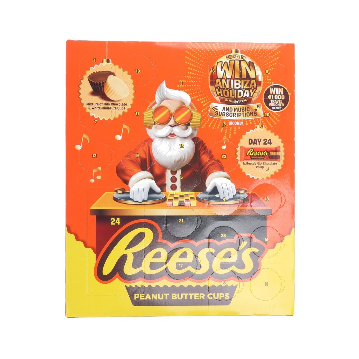 REESE'S Peanut Butter Chocolate Cups Advent Calendar  (245g)