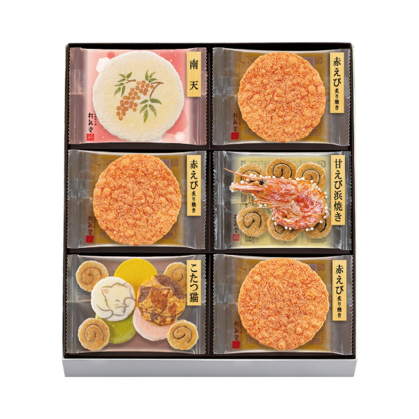 桂新堂 冬日雜錦烤蝦餅  (16pcs)