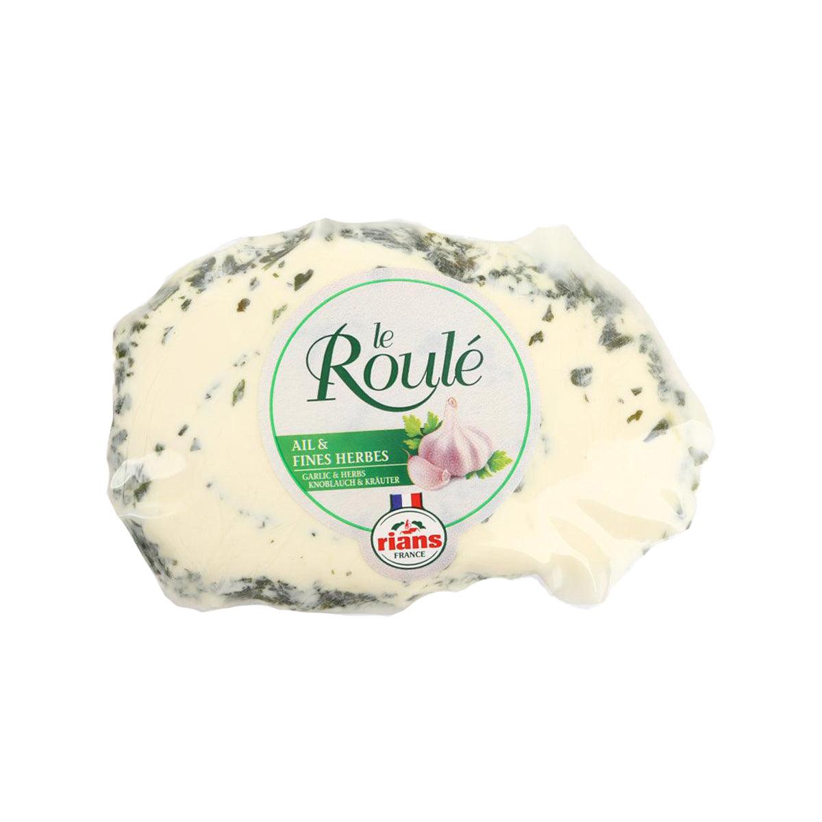RIANS Roule Full Fat Cream Cheese with Fine Herbs & Garlic (150g ...