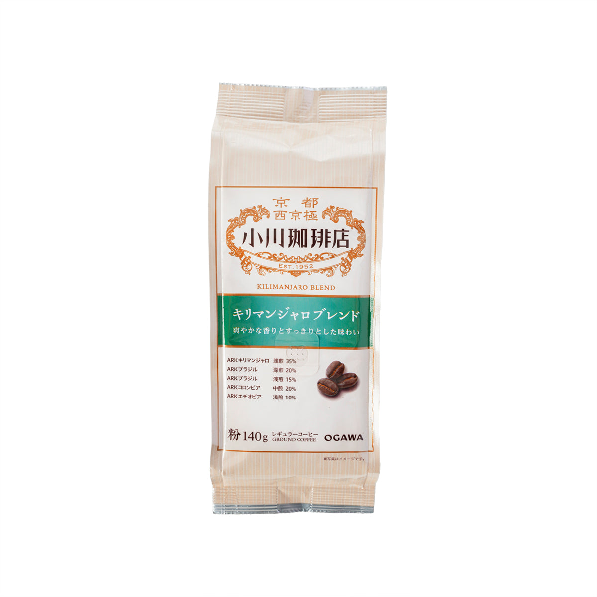 小川珈琲店 坦桑尼亞吉力馬札羅山混合咖啡粉  (140g)