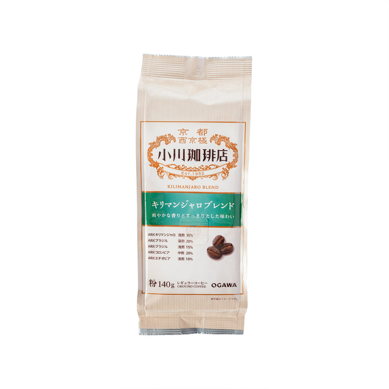 OGAWA COFFEE Kilimanjaro Blend Ground Coffee  (140g)
