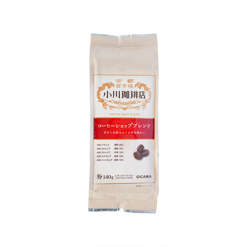 OGAWA COFFEE Coffee Shop Blend Ground Coffee  (140g)