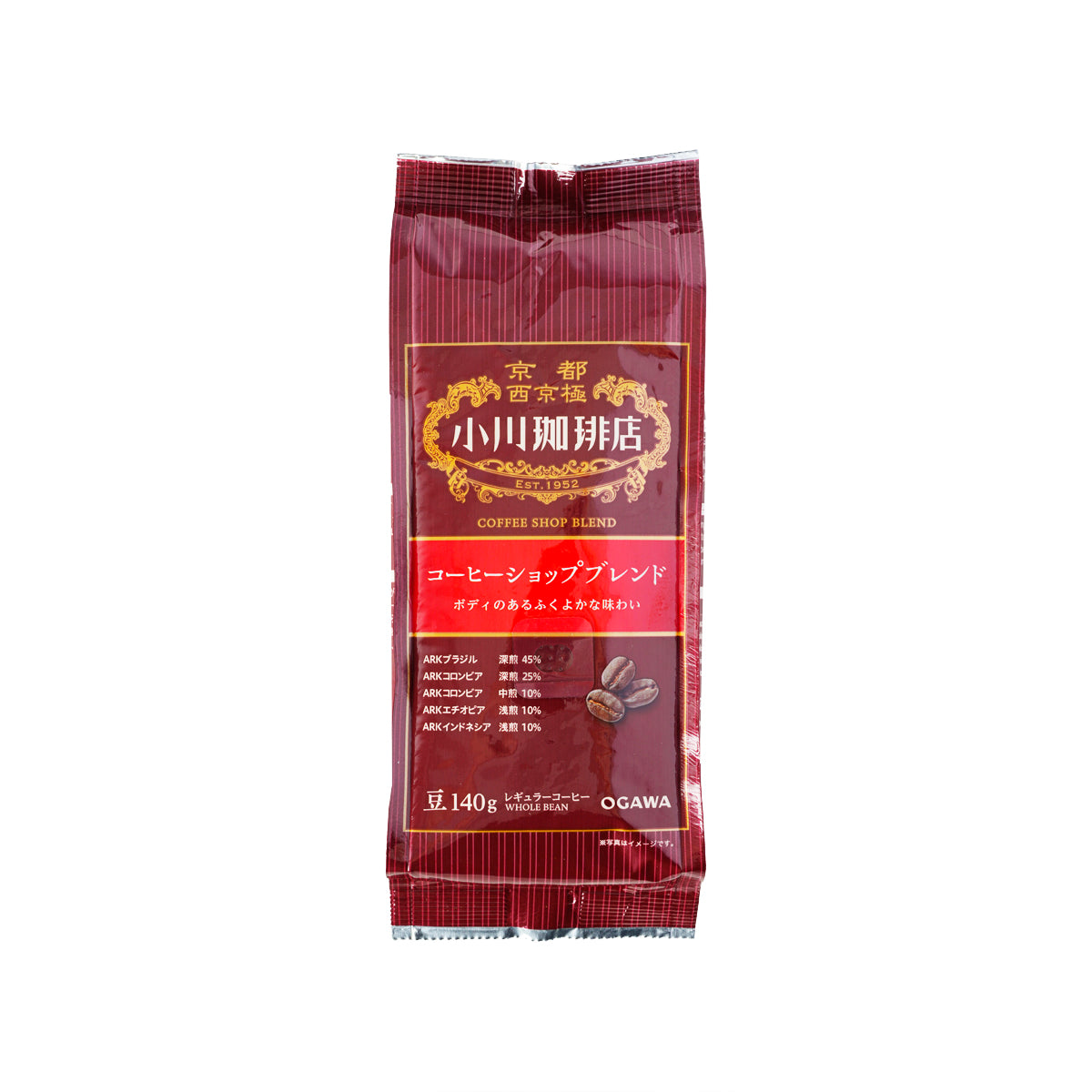 小川珈琲店 咖啡店混合咖啡豆  (140g)