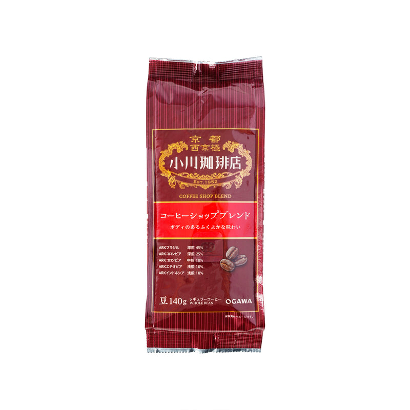 OGAWA COFFEE Coffee Shop Blend Coffee Bean  (140g)