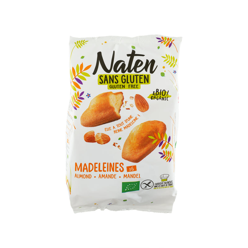 NATEN 有機無麩質杏仁瑪德琳蛋糕 (180g)