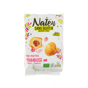 NATEN 有機無麩質覆盆子果醬餡迷你鬆餅 (200g)
