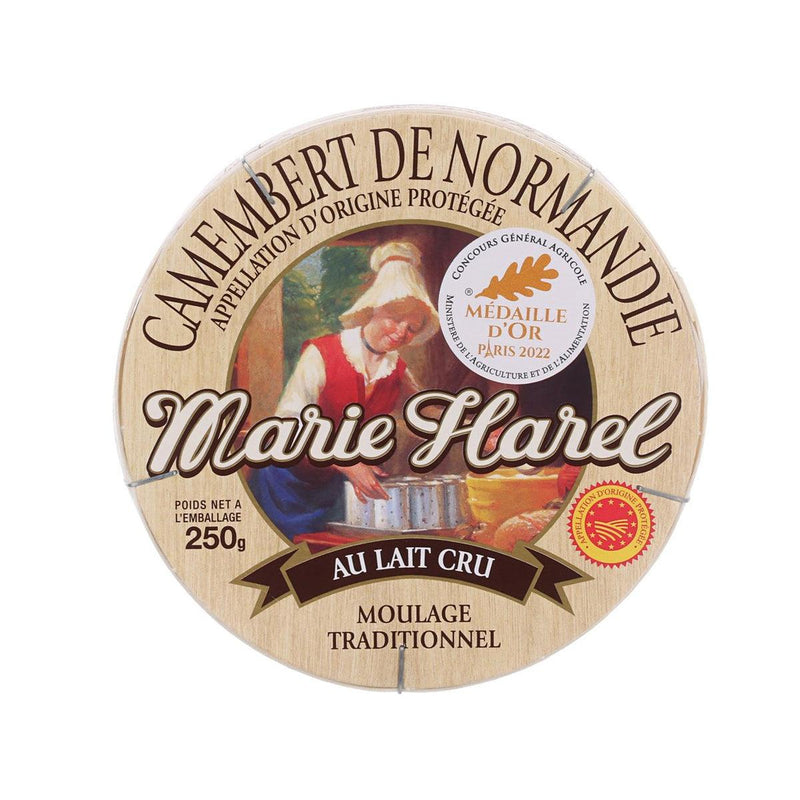 MARIE HAREL Camembert de Normandie AOP Raw Milk Cheese  (250g)