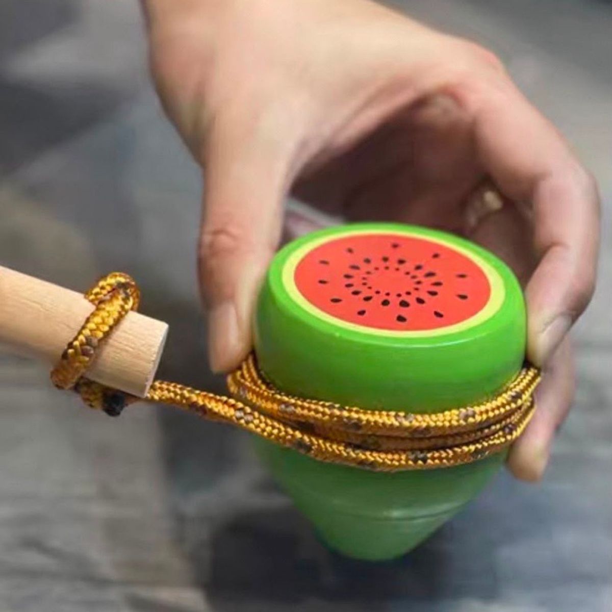 DIY Wooden Spinning Top Workshop