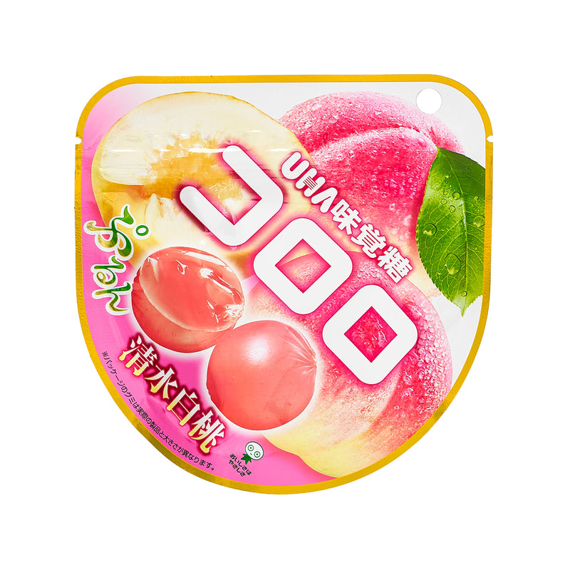 UHA MIKAKUTO Cororo 軟糖 - 清水桃 (40g)