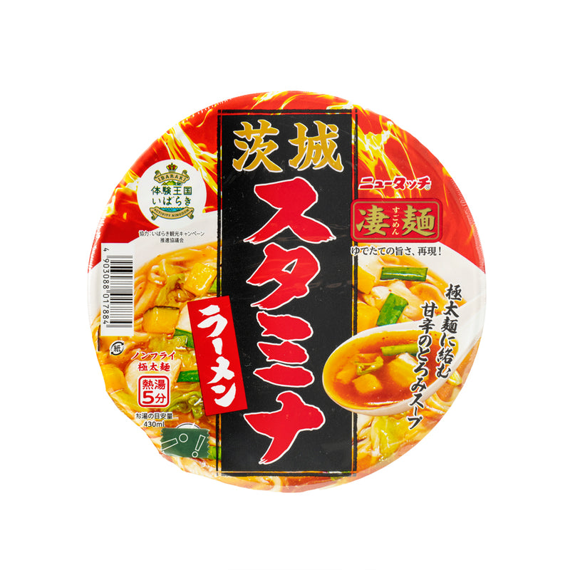 YAMADAI Sugomen Ibaraki Stamina Instant Ramen with Sweet Chili Soy Sauce Soup  (115g)