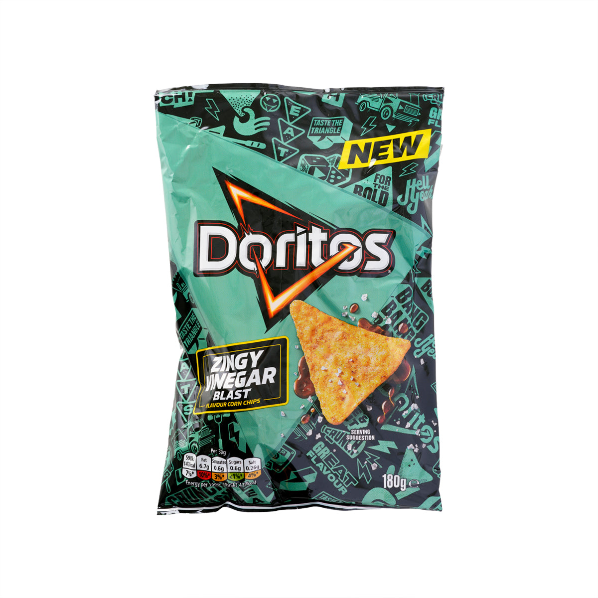 DORITOS 鹽及香醋粟米片  (180g)