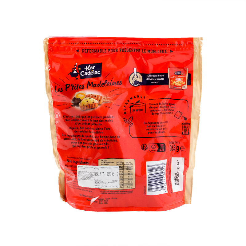 KER CADELAC Mini Chocolate Chip Madeleine  (363g)