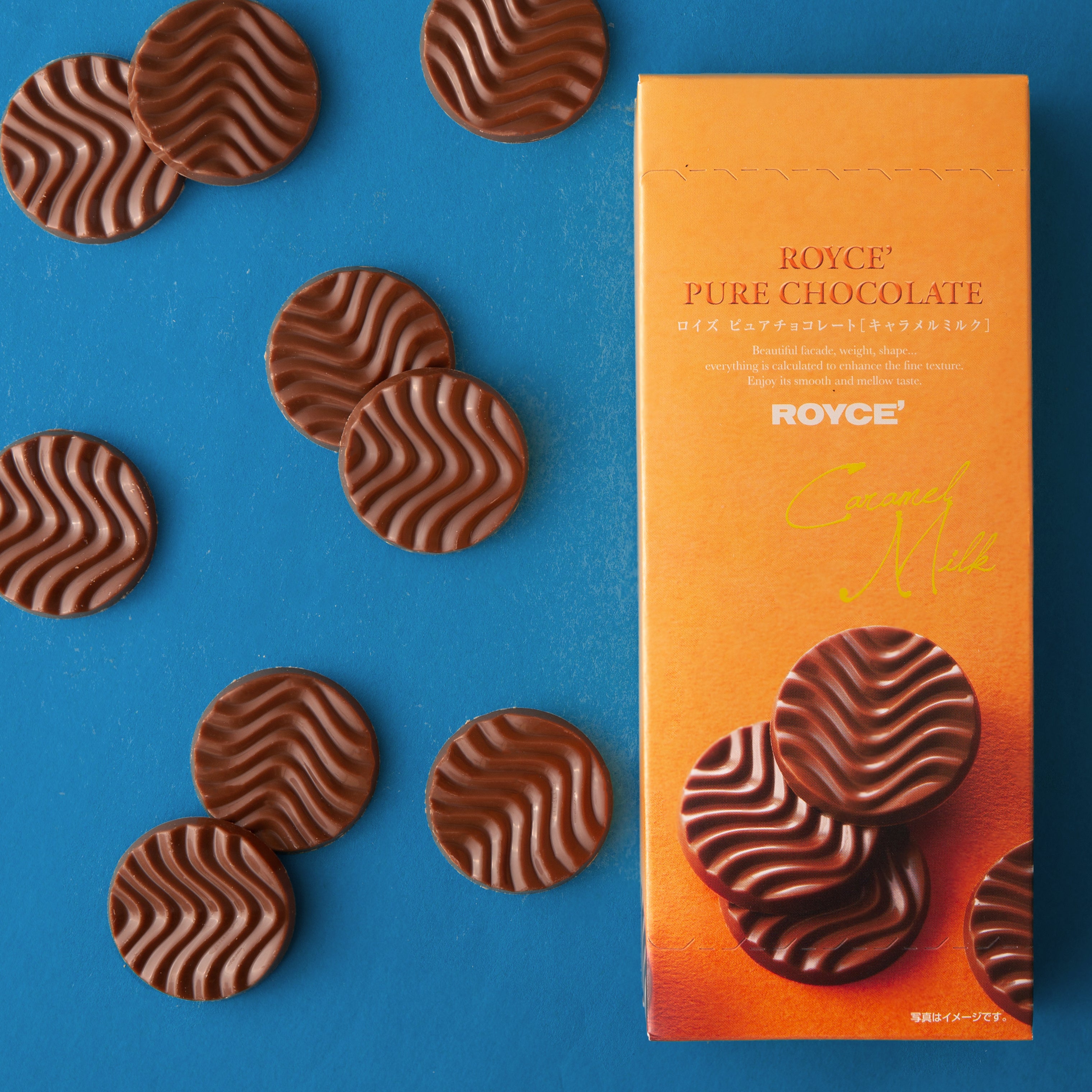 ROYCE' Pure Chocolate - Caramel Milk  (20pcs)