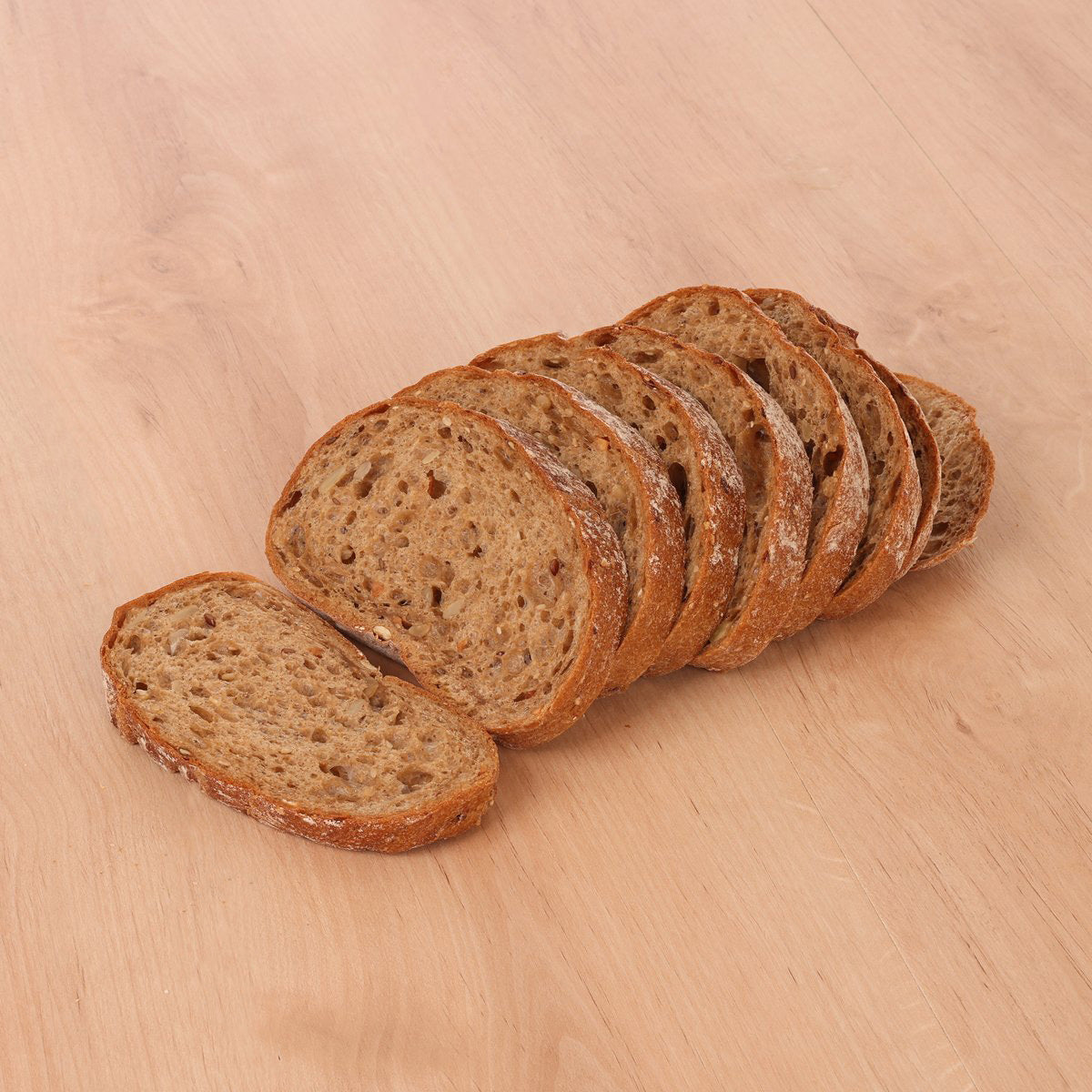 LITTLE MERMAID BAKERY Stone Baked Whole Rye Grain Bread (1/2 pack)  (8pcs)