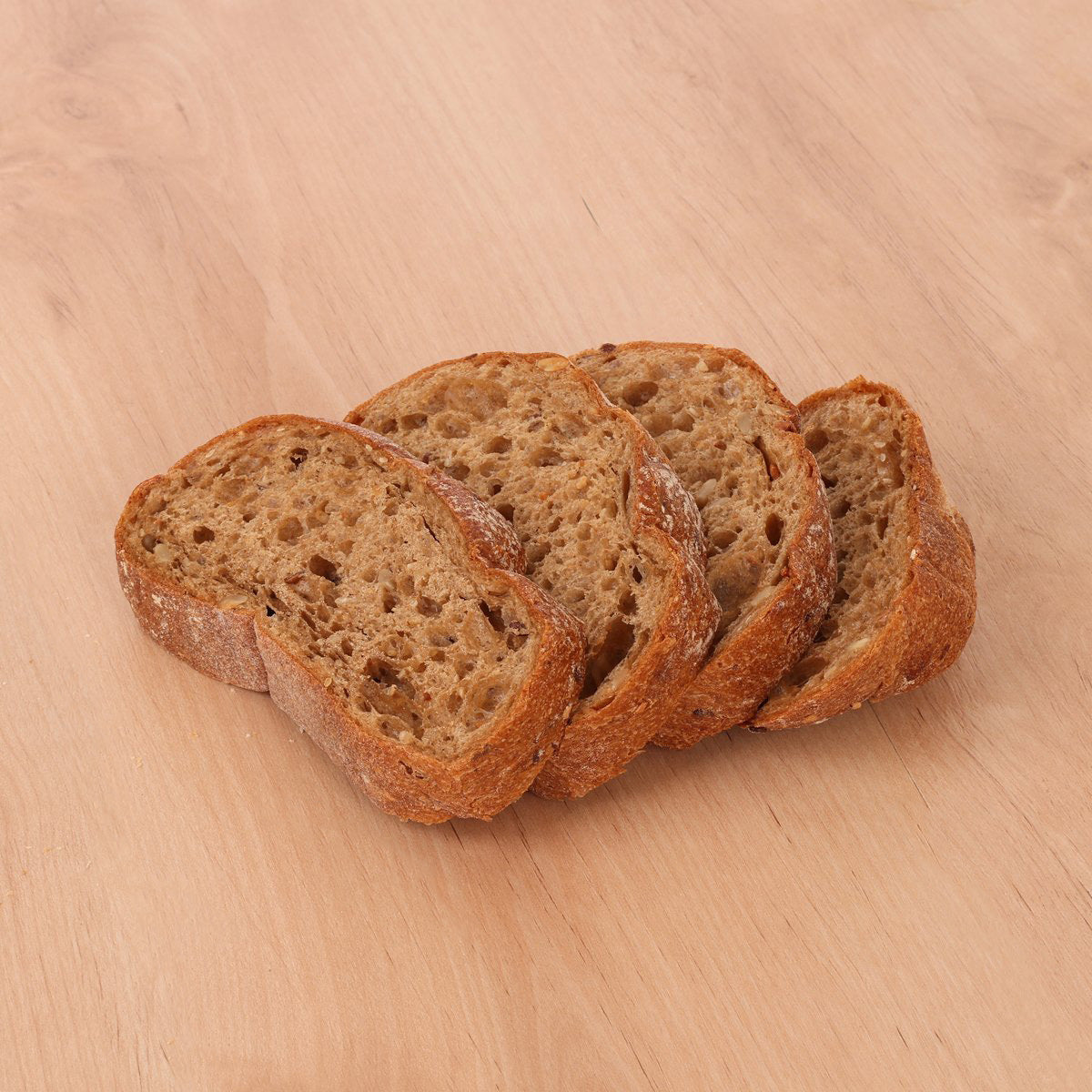 LITTLE MERMAID BAKERY Stone Baked Whole Rye Grain Bread (1/4 pack)  (4pcs)