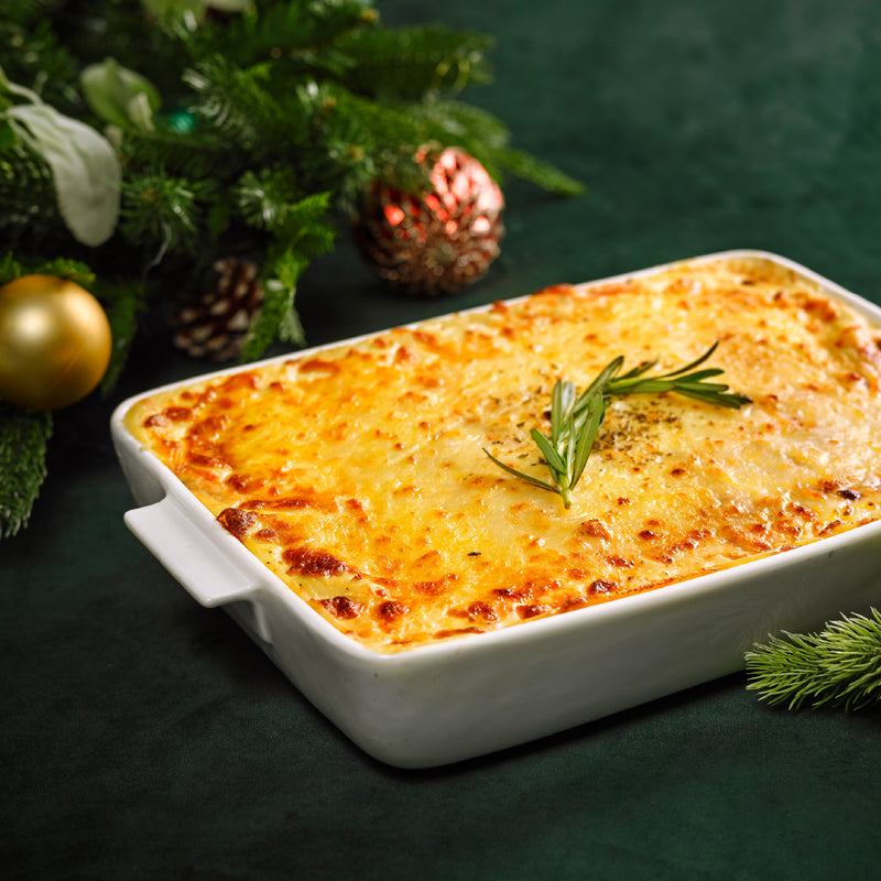 FESTIVAL D02 Salmon Seafood Spinach Lasagna  (1pc)