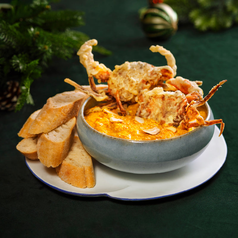 FESTIVAL D05 Soft-Shell Crab Curry with Baguette  (1pc)