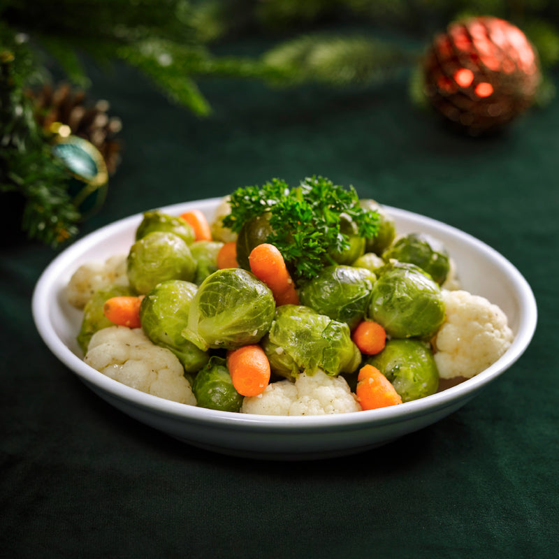 FESTIVAL C01 Sauteed Russel Sprout & Baby Carrot  (1pc)