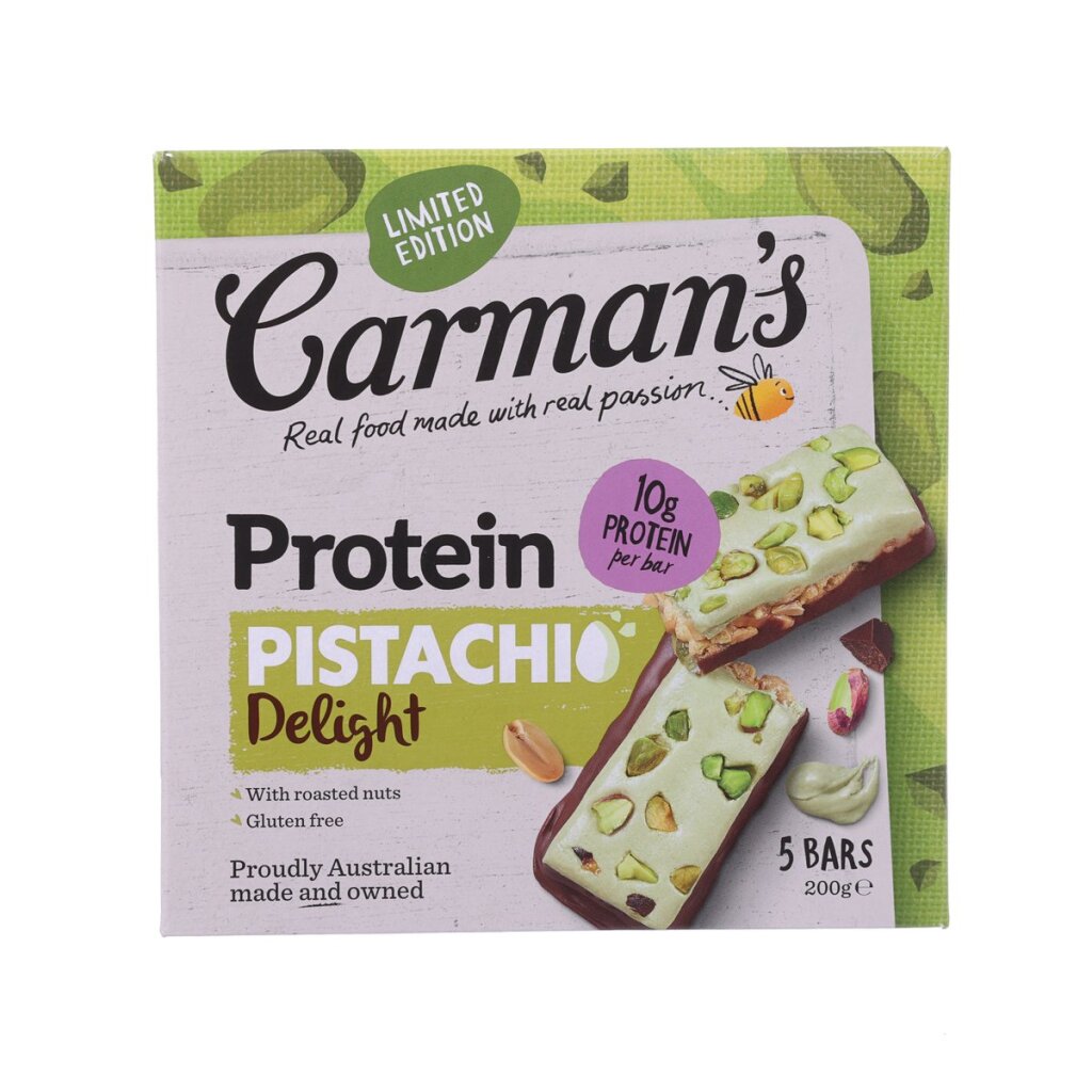 CARMAN'S Pistachio Delight Protein Bar  (200g)
