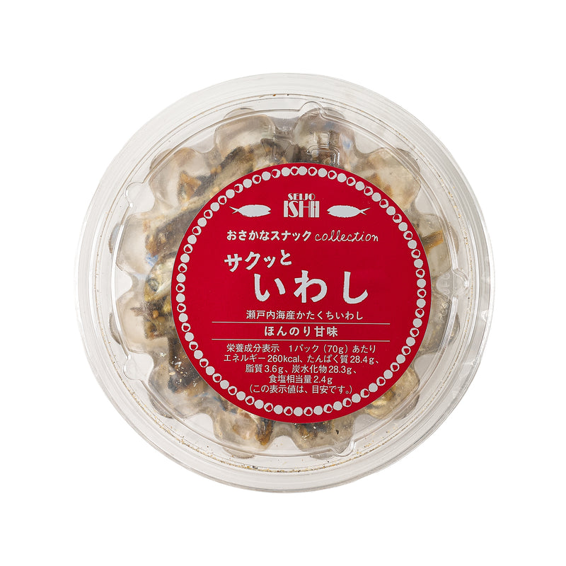 SEIJOISHII Dried Sardine Snack  (70g)
