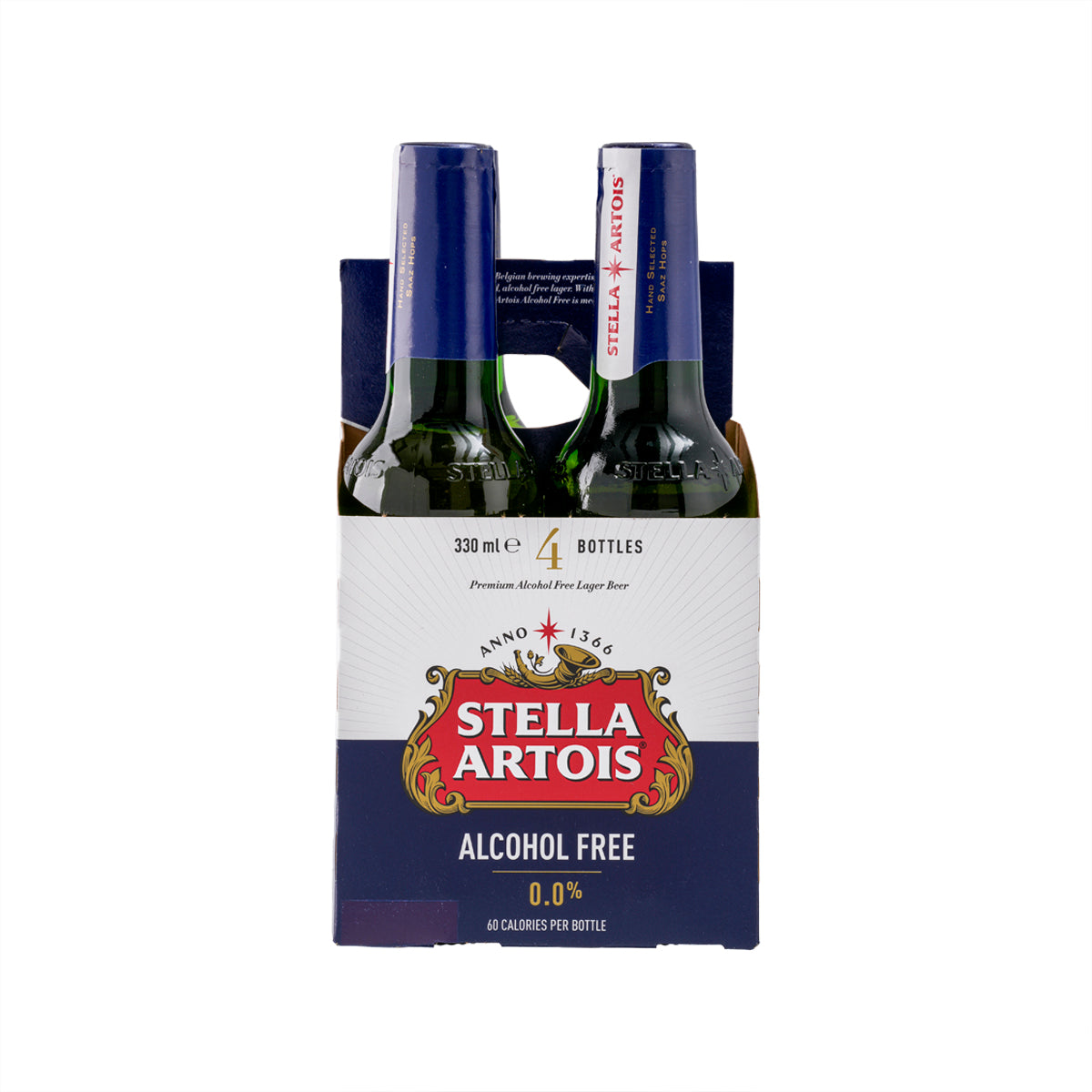 STELLA ARTOIS 無酒精啤酒套裝 [樽裝] (4 x 330mL)