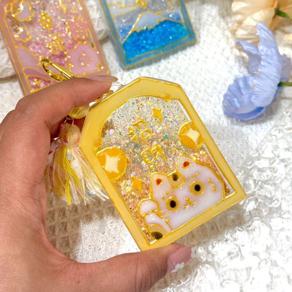 DIY Floating Sand Omamori Workshop